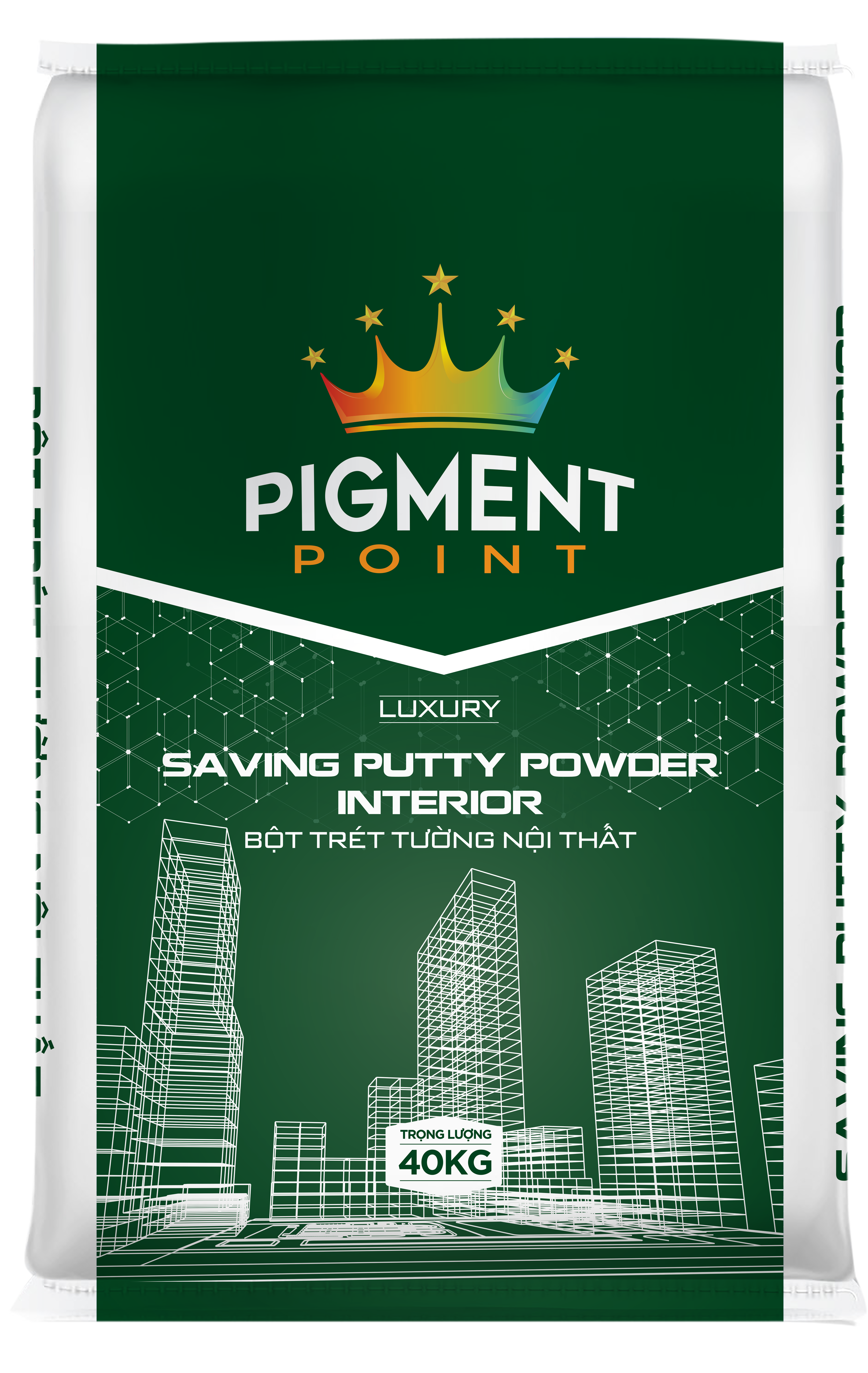 SAVING PUTTY POWDER INTERIOR - Bột Trét Tường Nội Thất
